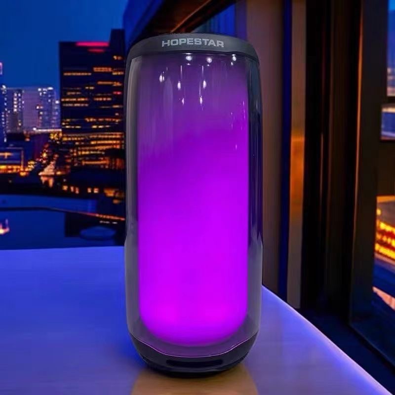 华强北音响炫酷无线蓝牙脉动PLUSE5低音炮炫彩律动灯光便携式音箱