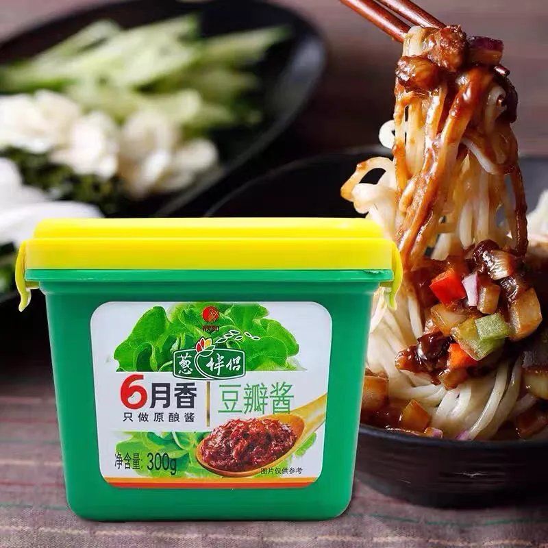 葱伴侣六月香豆瓣酱 300g红烧肉水煮肉片提味增香炒菜烹饪调味
