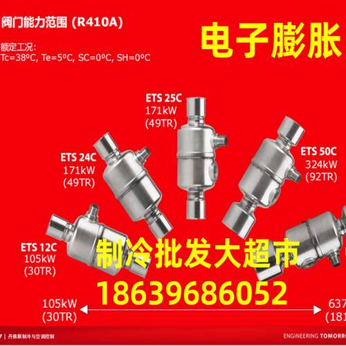 丹佛斯ETS蜂鸟电子膨胀阀ETS12C