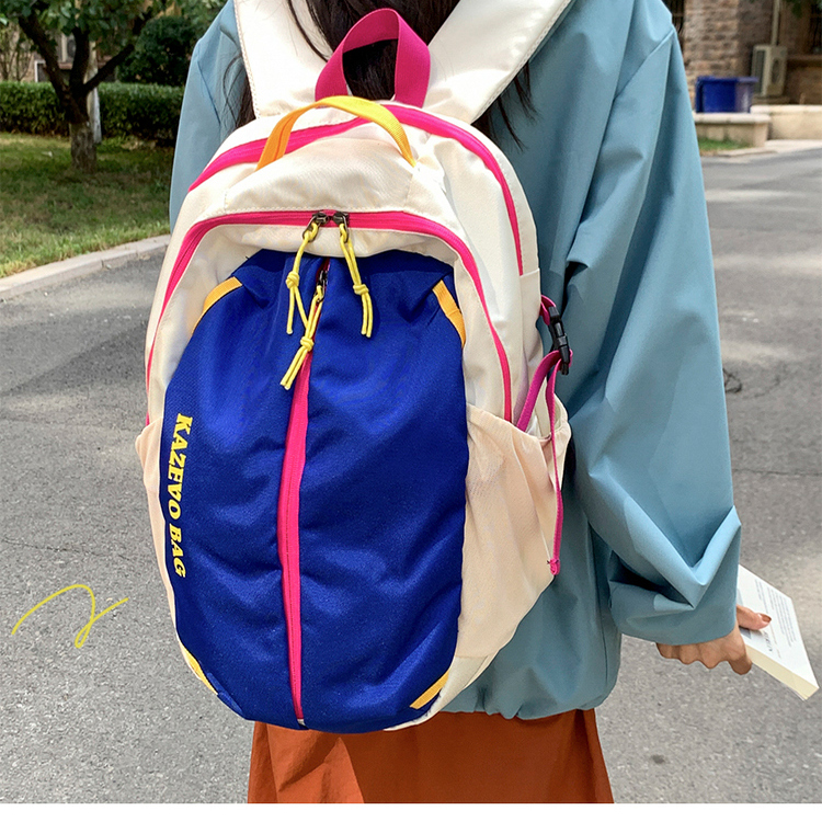 轻便户外运动新款防水双肩背包