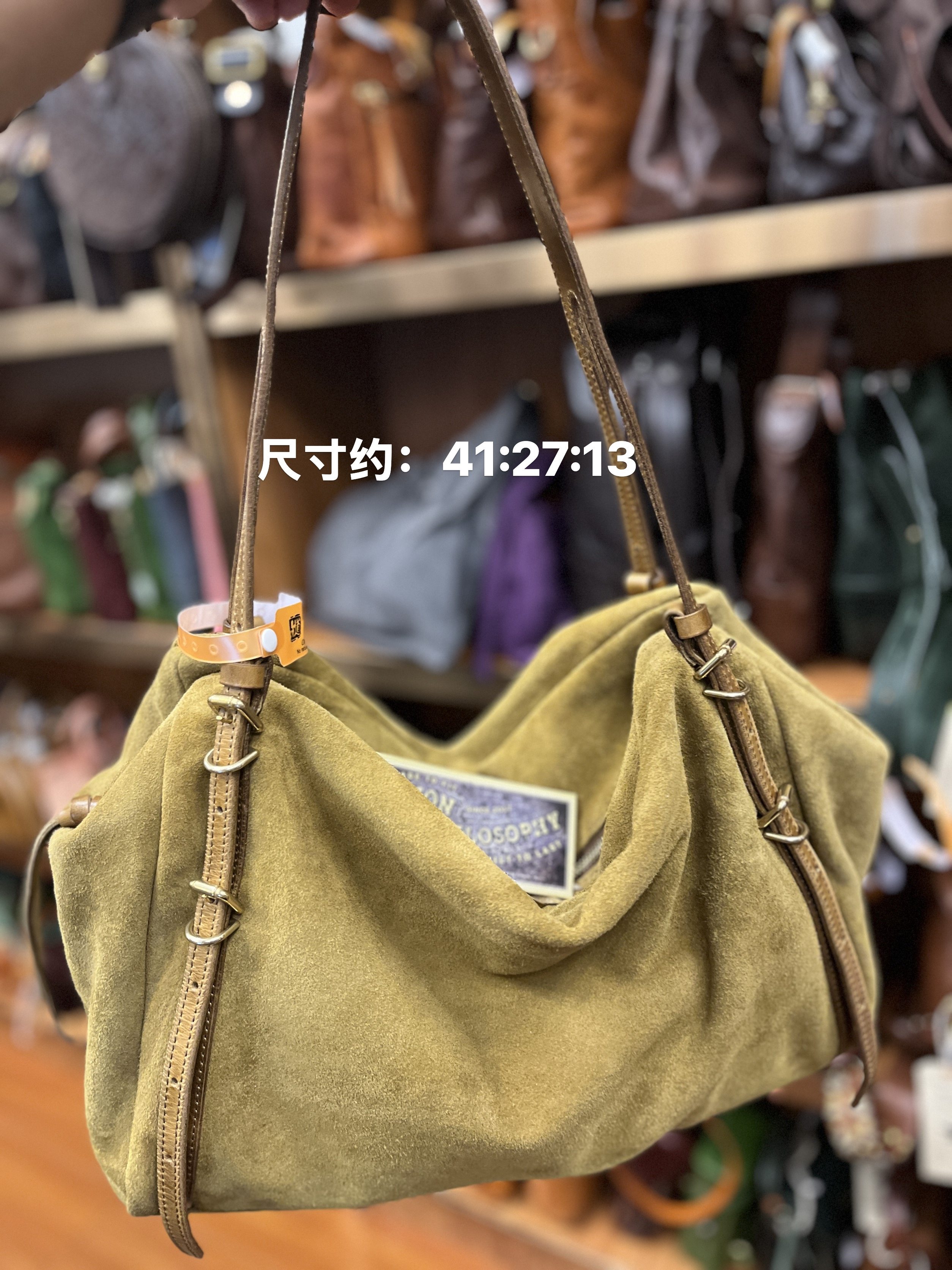 制道马反绒大托特腋下单肩斜挎包大容量通勤包轻便休闲L14201,箱包皮具/热销女包/男包,通用款女包,淘宝优惠券,粉丝福利购,淘宝优惠卷