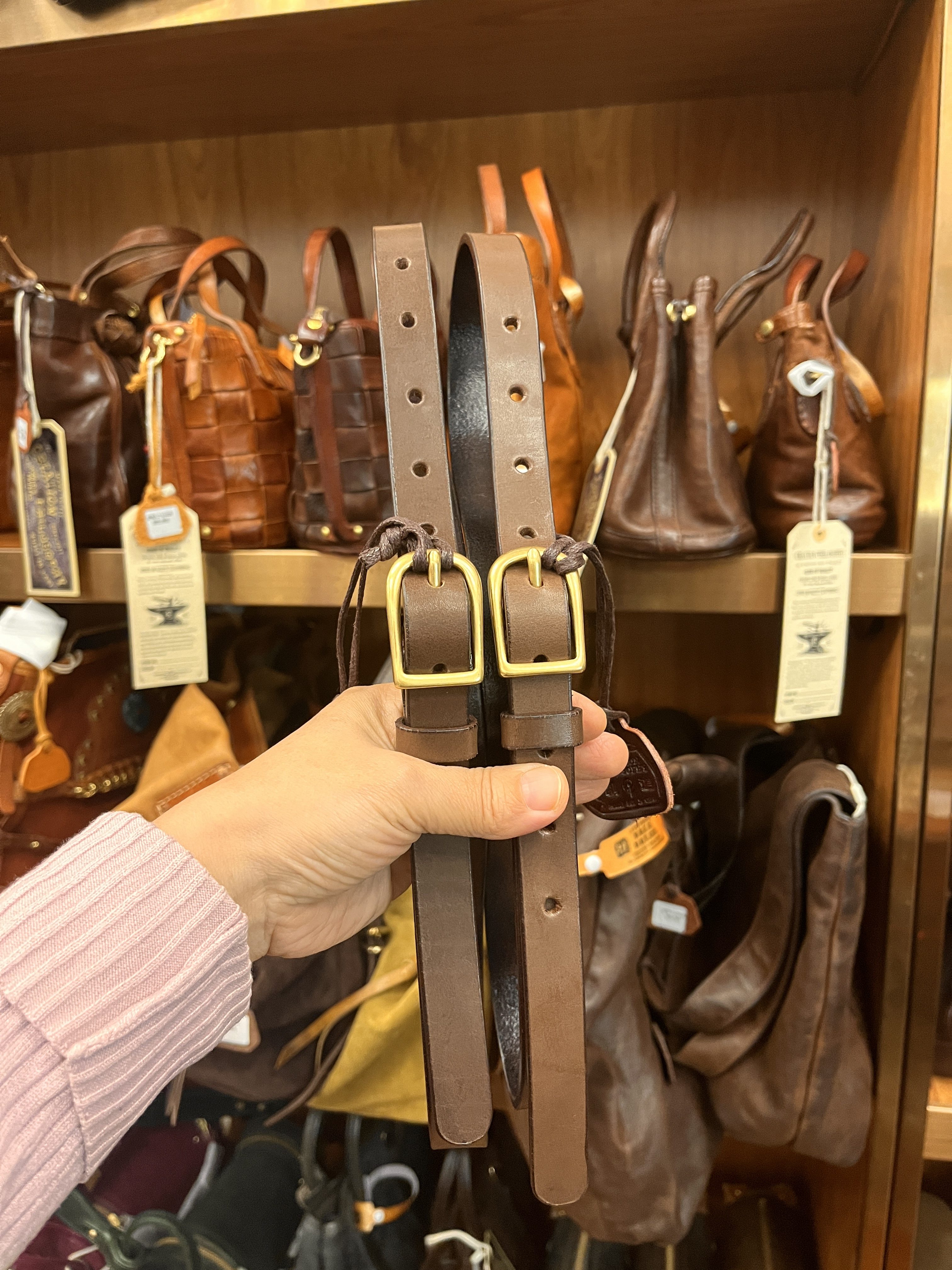 制道手工真皮女款针扣皮带2.0宽腰带头层牛皮实心黄铜扣L13580,服饰配件/皮带/帽子/围巾,腰带/皮带/腰链,淘宝优惠券,粉丝福利购,淘宝优惠卷