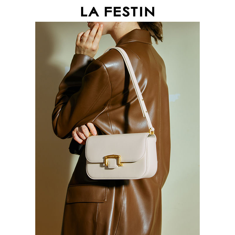 拉菲斯汀包包2025新款夏季真皮女包百搭单肩斜挎包迷你通勤腋下包