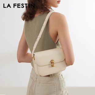 拉菲斯汀星球包2026新款腋下百搭女红色结婚包单肩斜挎方块豆腐包