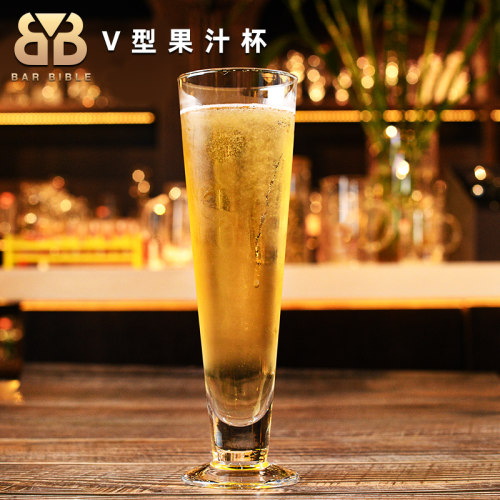 酒吧调酒玻璃型啤酒杯饮品果汁