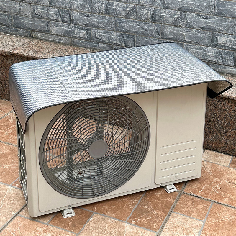 空调外机防晒罩防水防尘适合各种机型室外空调主机防雨防火棚盖