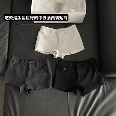 显瘦休闲裤百搭西装裤短裤女