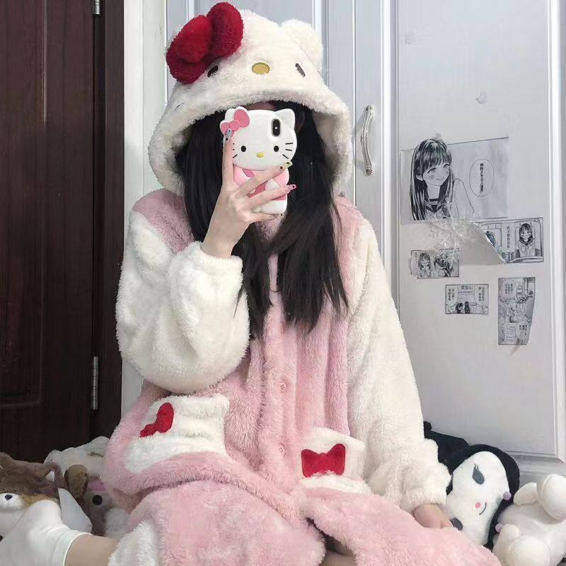小猫咪睡衣女款2025新款家居服
