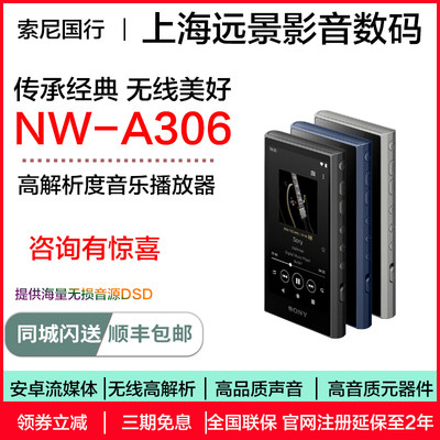 索尼高解析度音乐播放器NW-A306