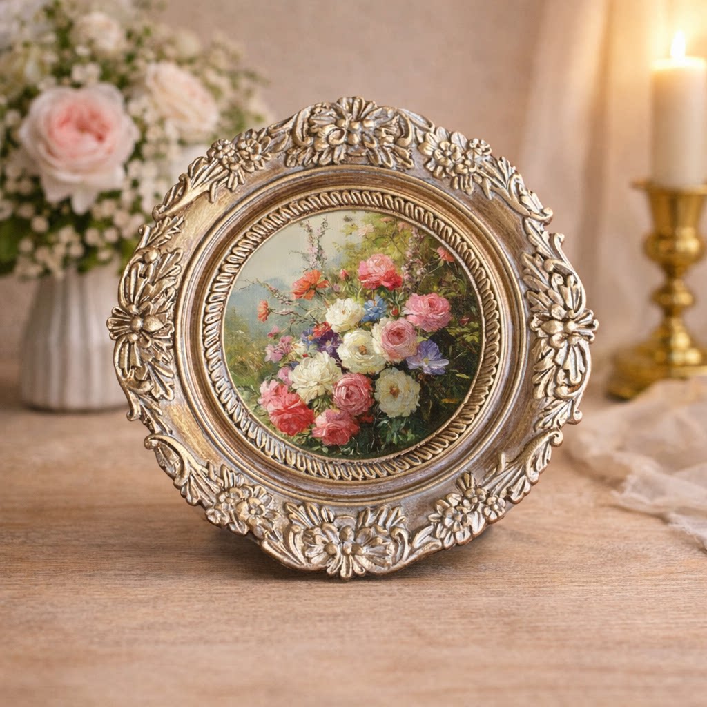 欧式复古相框婚礼影楼树脂下来金色小树脂画框照片墙墙面装饰框