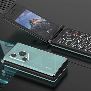 金笑笑翻盖机老年机大声音大按键字体移动联通电信广电4G5G全网通