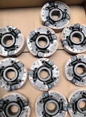 重庆宗申NH130 NP150离合器外罩离合芯大小鼓22平键 锥度孔原厂