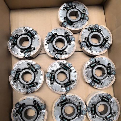 重庆宗申NH130 NP150离合器外罩离合芯大小鼓22平键 锥度孔原厂