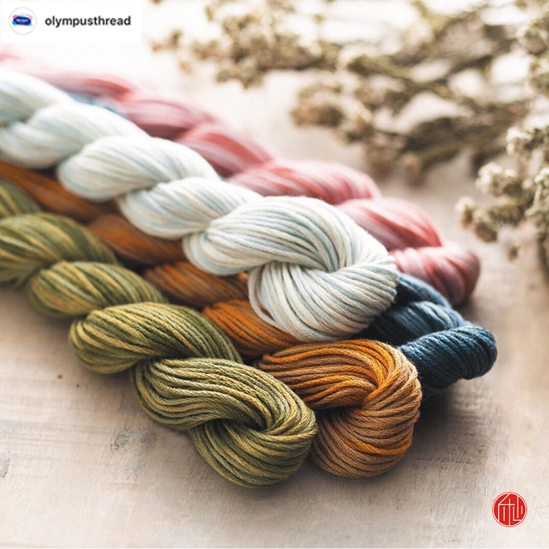 津轻小巾刺子绣段染奥林巴斯日式