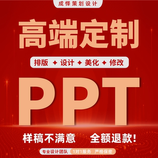 高端ppt制作代做美化修改商业计划书招商路演讲课件公司总结汇报