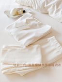 女 防静电无痕打底秋衣秋裤 Soft Sonnets轻羽自发热加厚保暖套装