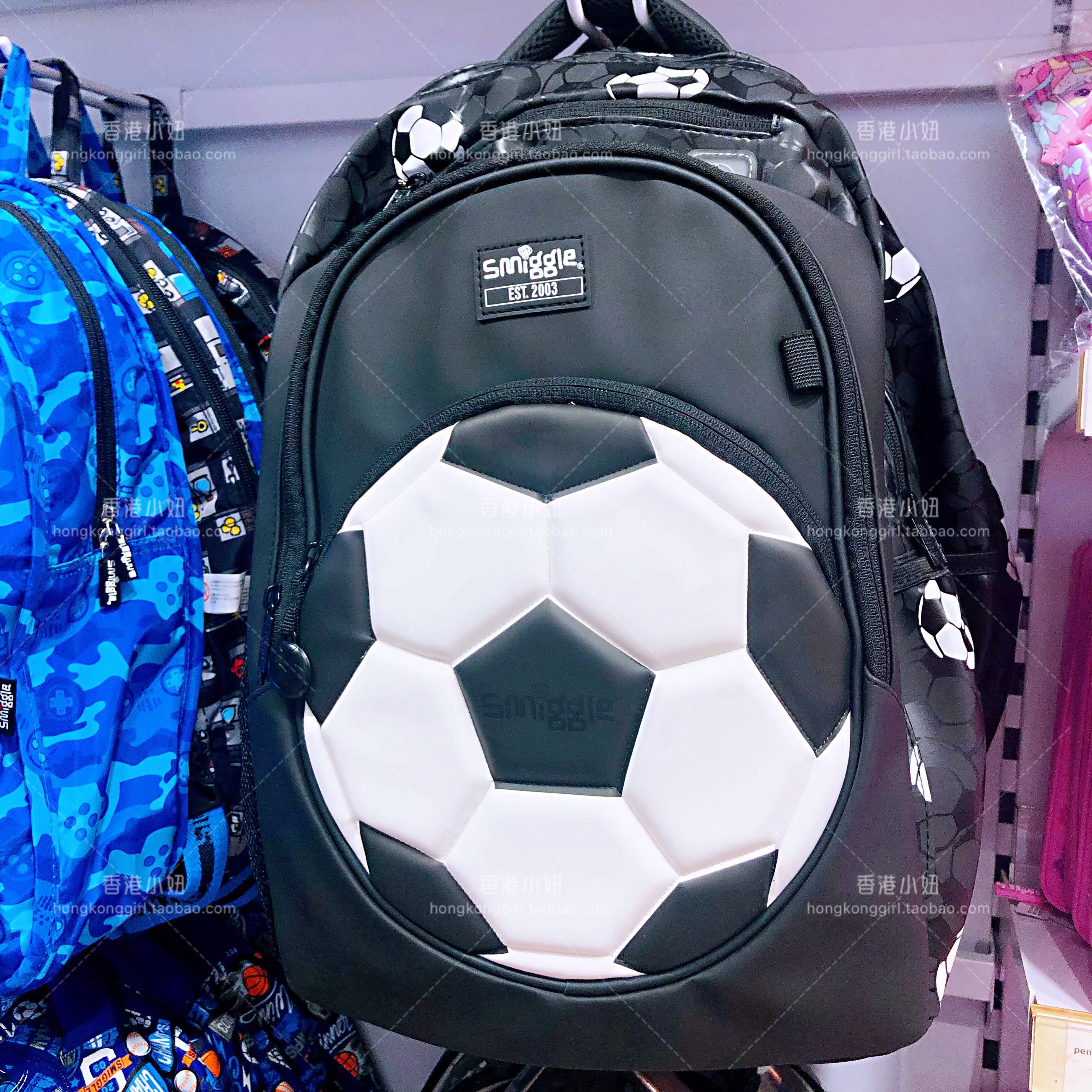 香港小妞澳洲smiggle书包进口小学生男女书包双肩背包二三六年级在类目 电子词典/电纸书/文化用品, 日常学习用品, 学生书包中 - 来自Buy2taobao.com提供专业的淘宝代购服务