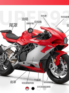 QJ900GS-8F钱江SU9/SUPER921导流罩大灯壳子外壳装饰板全车件