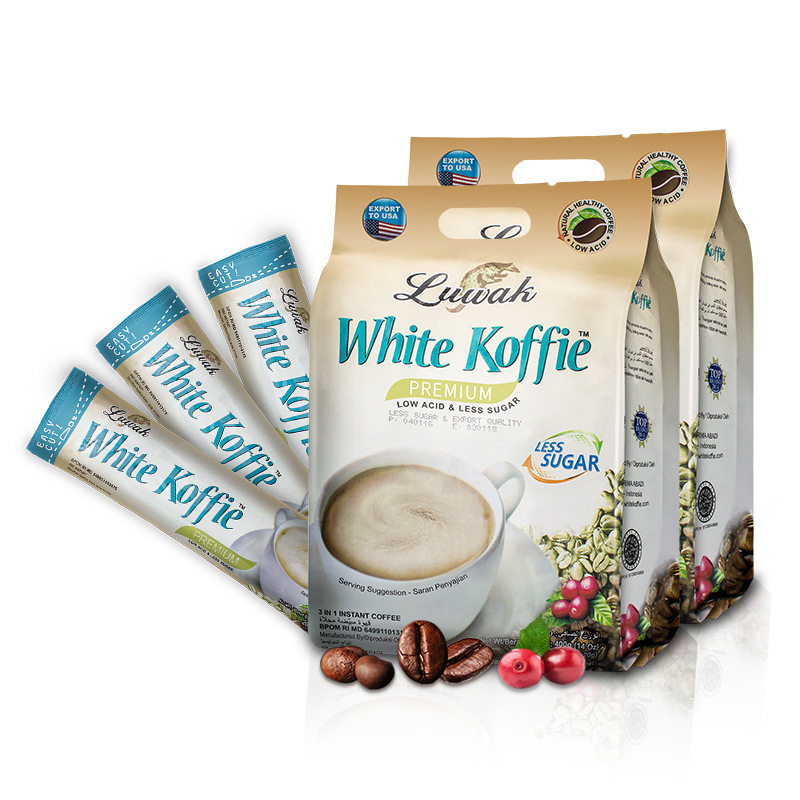 印尼猫屎咖啡条装luwak少糖低酸三合一速溶粉食品饮料20克*20包