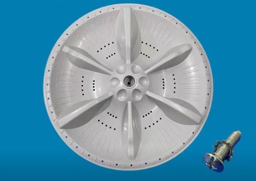 适用美的 MB80V36DT 洗衣机波轮盘水叶涡轮叶轮转盘底盘塑料盘子