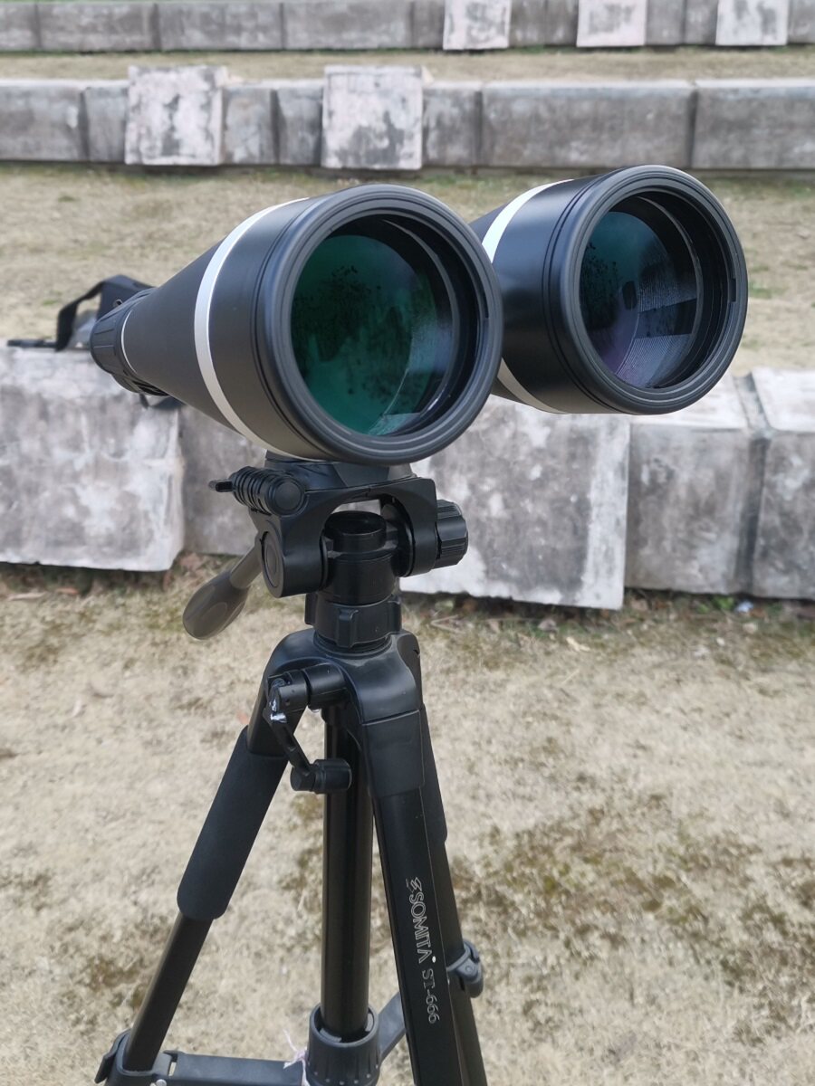 专业级哨所镜 高清变倍望远镜大倍率微光夜视双筒远距离 天文观景