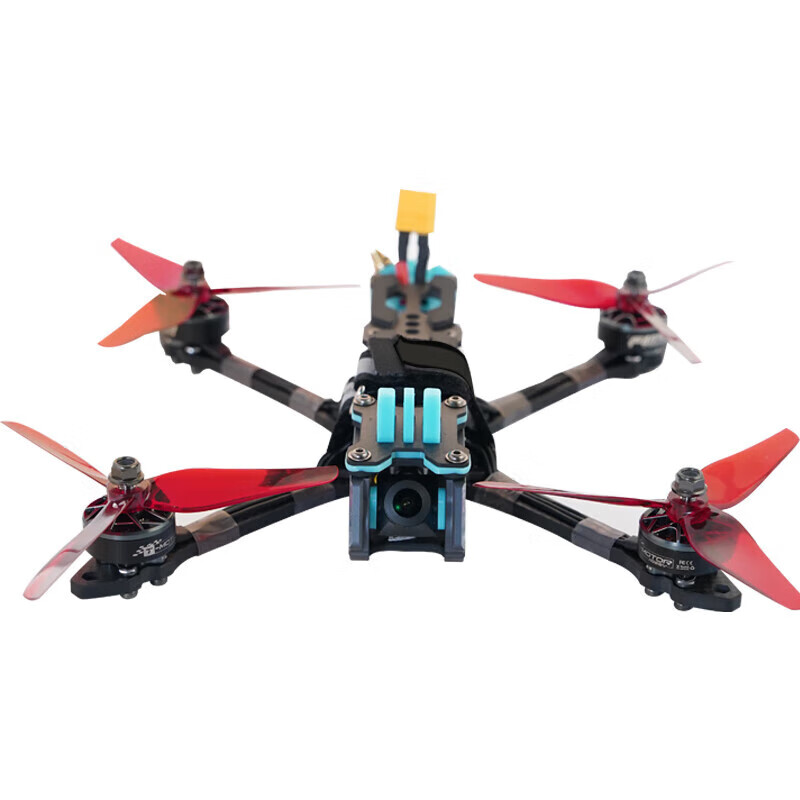 红黑坐标5寸花飞套机FPV穿越机X-TPOWER60a f7飞塔  F402150kv