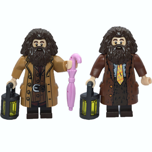 lego乐高哈利波特人仔 鲁伯.海格 hp144 含配件 75954 75958
