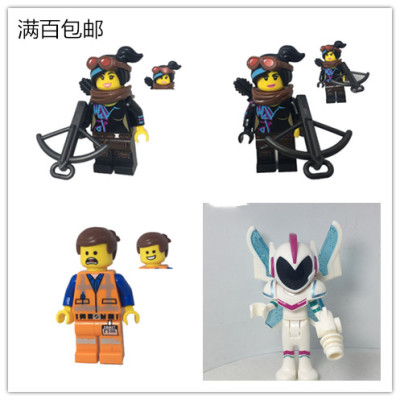 LEGO乐高大电影2 70824  70827 70830 人仔 露西 艾米特 白色飞人