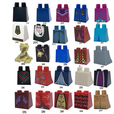 LEGO乐高人配件裤子下半身