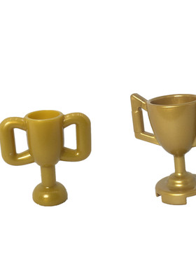 LEGO 乐高 人仔 手持 配件 奖杯 89801 金色 奖杯