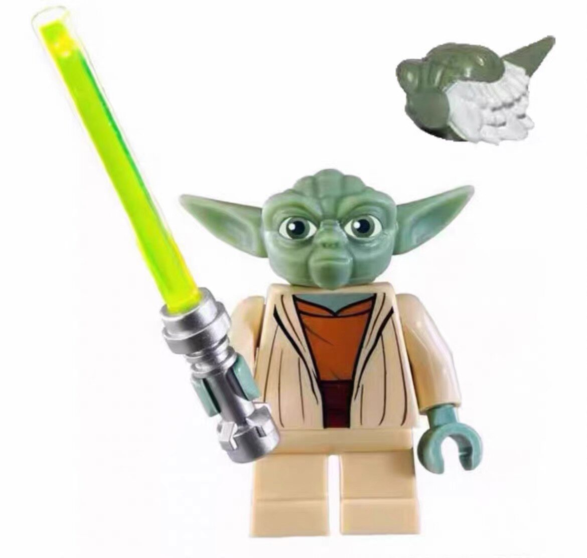 LEGO乐高星球大战75174 75291 人仔 SW685 绝版人仔 白发尤达大师