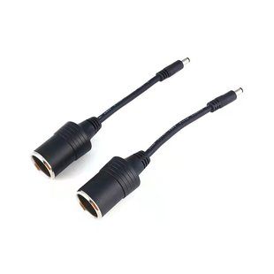 大功率全铜DC2.1*5.5插头转点烟器公座/点烟器母座带DC电源线