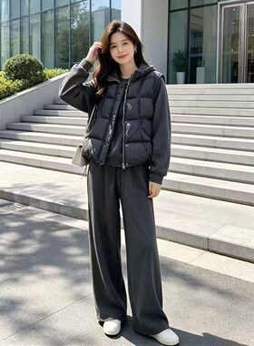 新款名媛气质减龄显年轻三件套裤