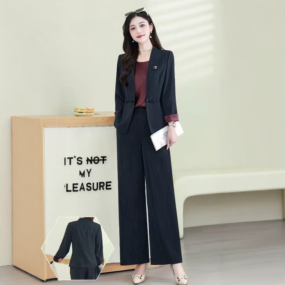 格琳大码休闲套装2025秋季新款