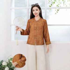万昌服饰808专柜正品国风外套女2026春季上衣女装减龄妈妈装大码