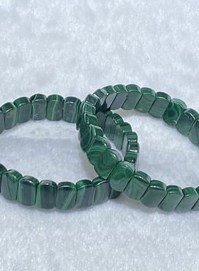 天然孔雀石手串时尚小清新