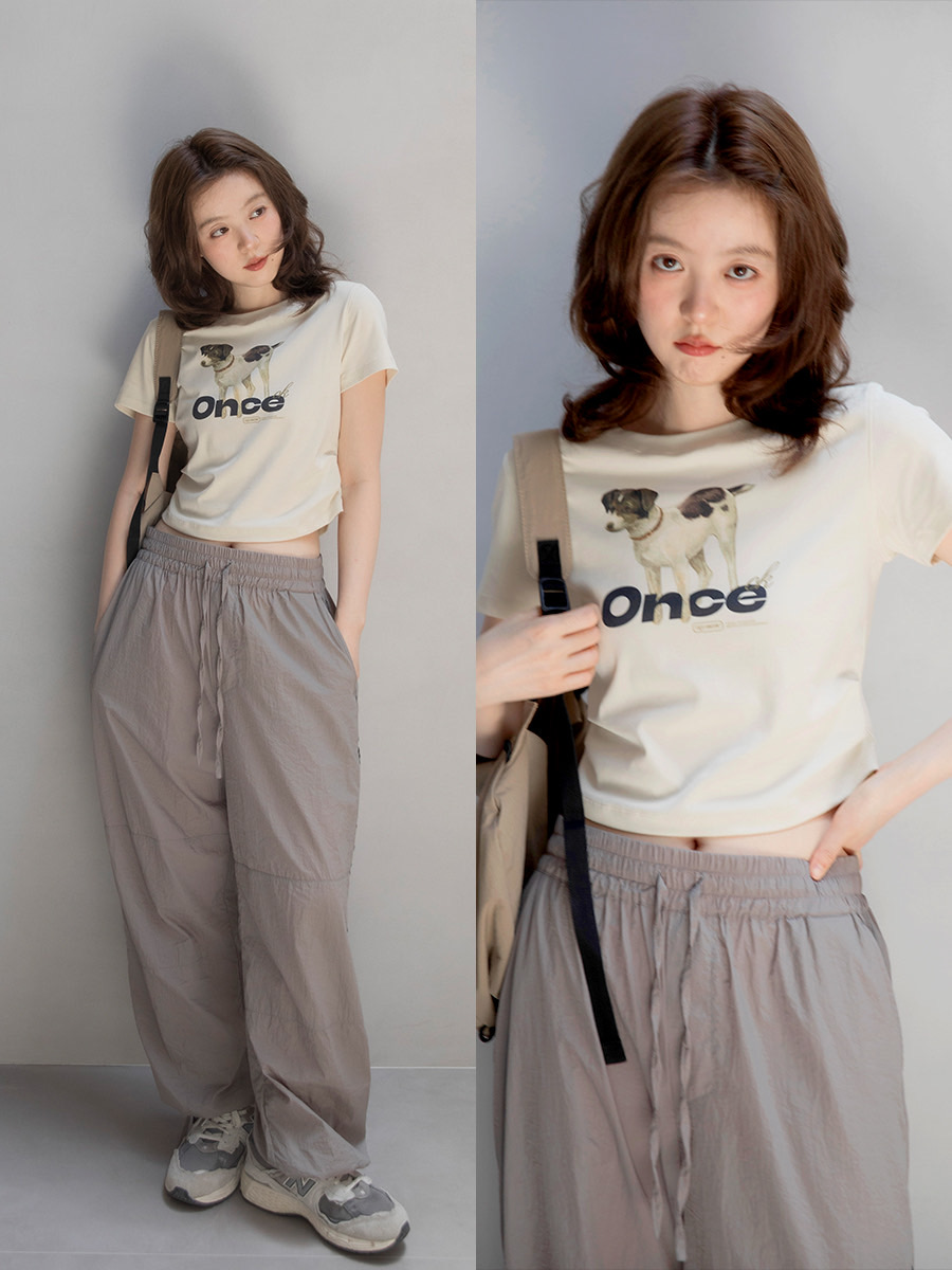 Onceok印花男女款T恤玩樂局