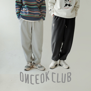 小脚保暖裤 370g双面绒高级加厚摇粒绒卫裤 任选三件 潮 249元