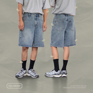 蓝牛仔裤 任选三件 男2024夏季 短裤 下装 情侣款 249元