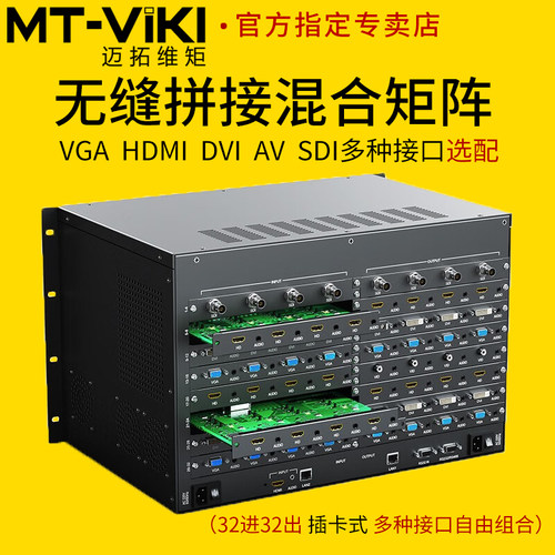 迈拓维矩混合接口矩阵32进32出