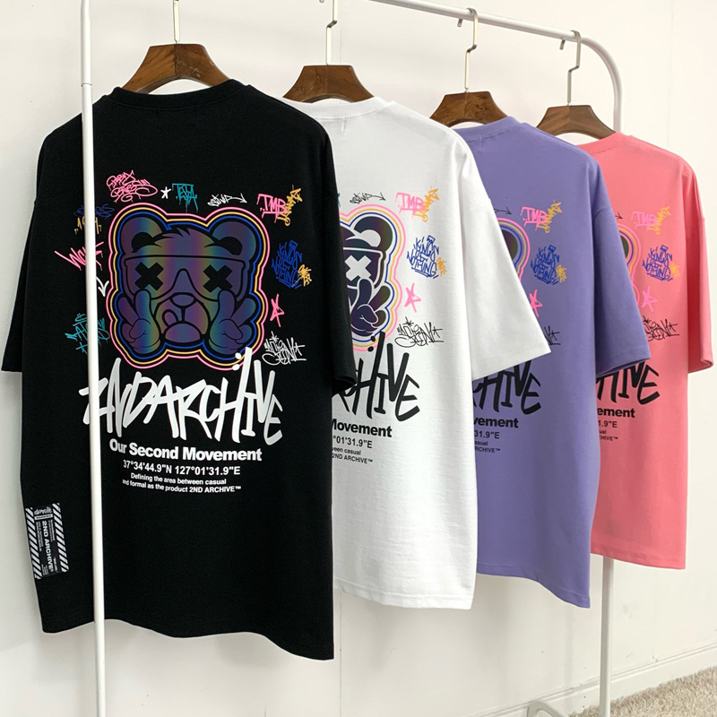 韩国男装代购东大门短袖T恤