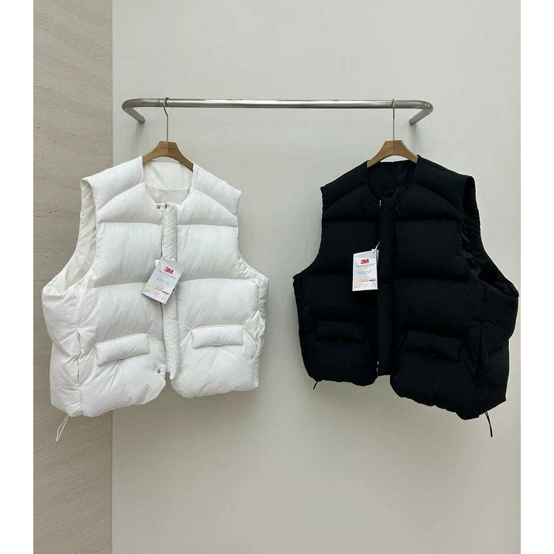 小北韩国代购男装东大门棉服马甲宽松基础款百搭日常情侣款休闲风