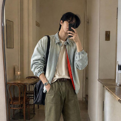 男装东大门牛仔夹克外套