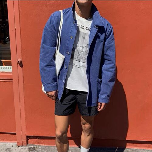 男装东大门老钱风mento复