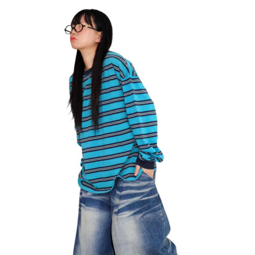 男装东大门长袖T恤束口袖