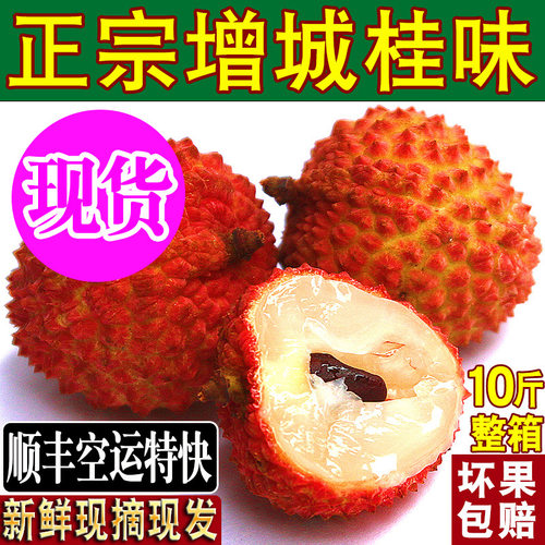 增城现发鲜活荔枝顺丰空运次日