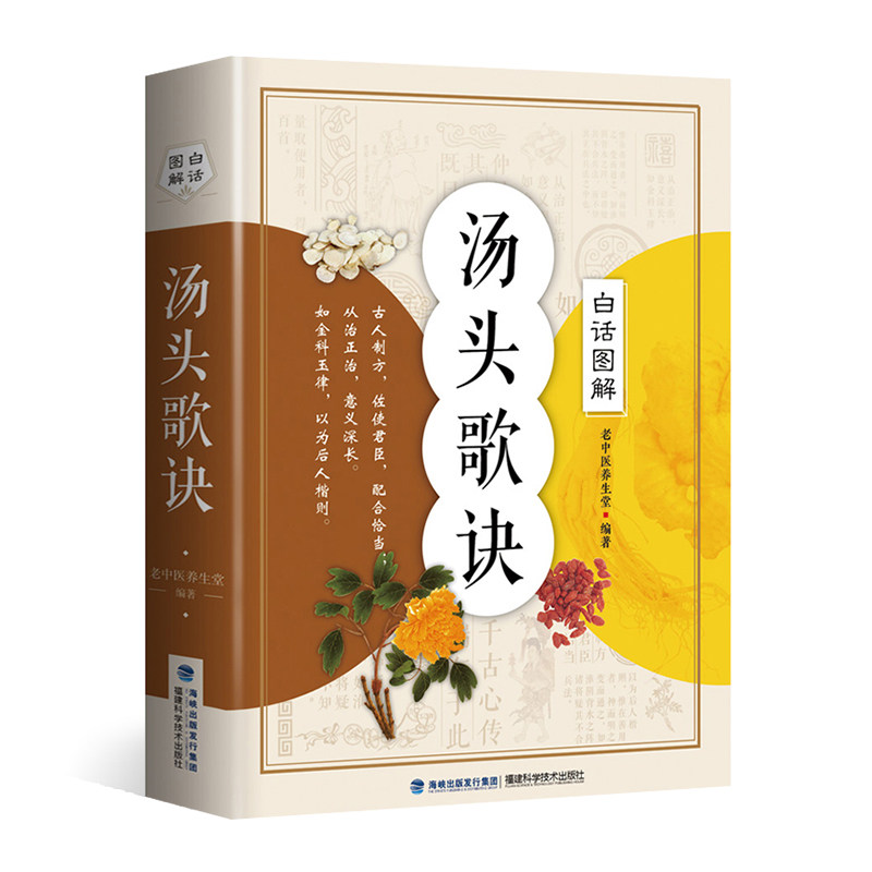 正版 汤头歌诀白话图解版 中医书籍大全入门 中药书处方配方 药方选录