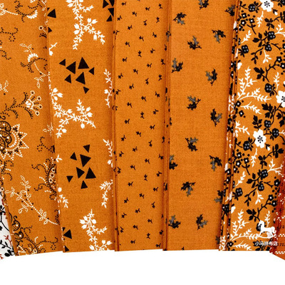 美国进口全棉布 图案布料手工面料Rustic Gatherings 40色 拼布组