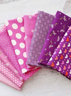 美国进口棉布料 Sincerely Yours 30色布组  欧美波点