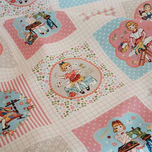 日本进口棉布 Cheery Days 多色 拼布手工 布料